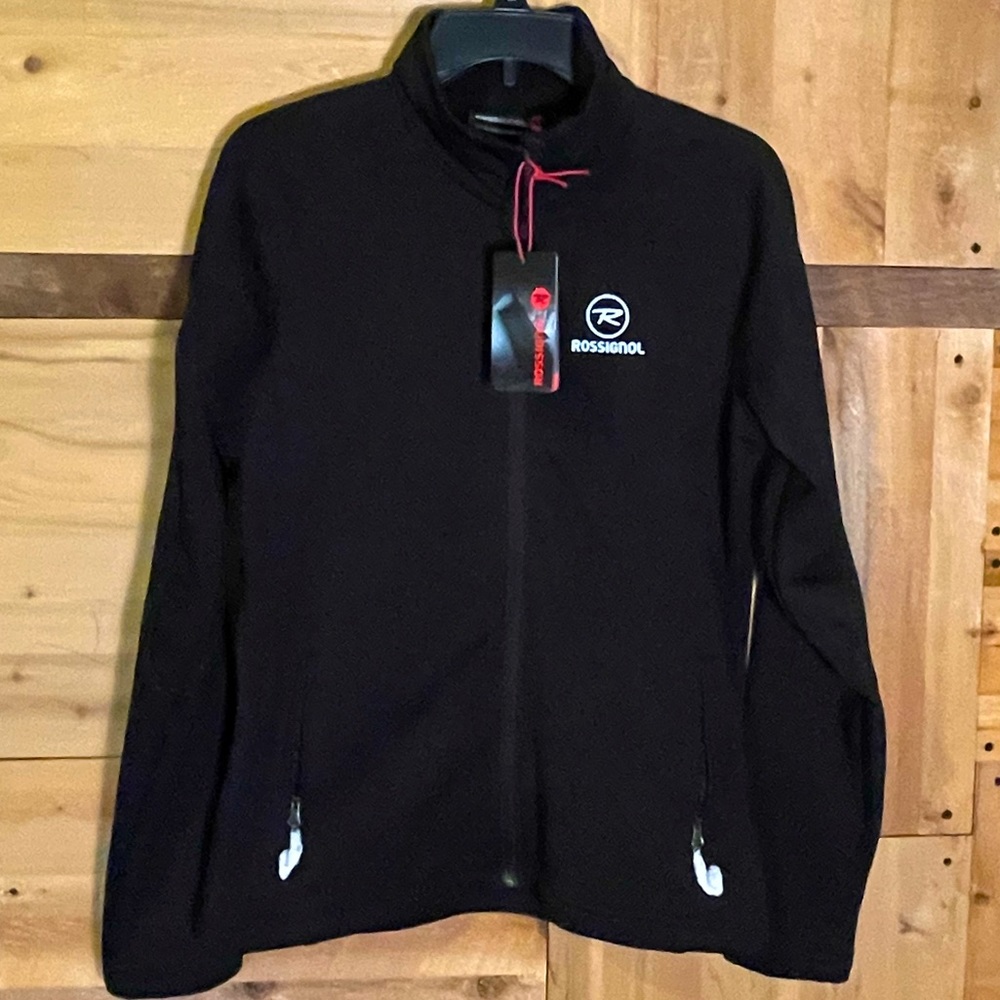 Rossignol black lightweight jacket size Large New with Tags see pics